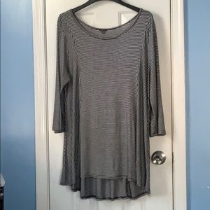 Shape Flattering Striped Dress / Top